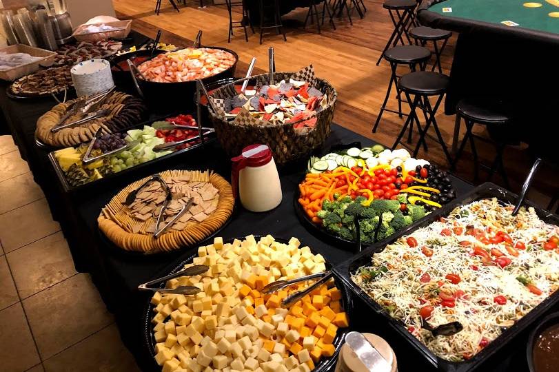 Table of ppetizers