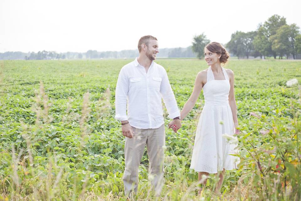 Couple holding hands - Natalie Michelle Photography