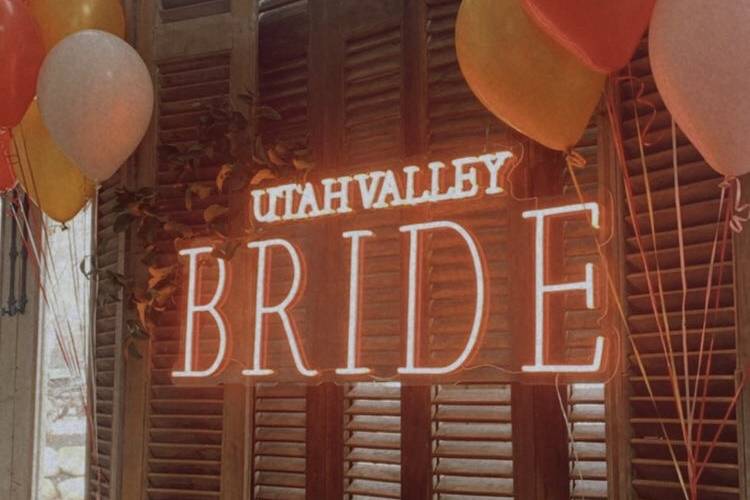 Utah Valley Bride Custom Neon