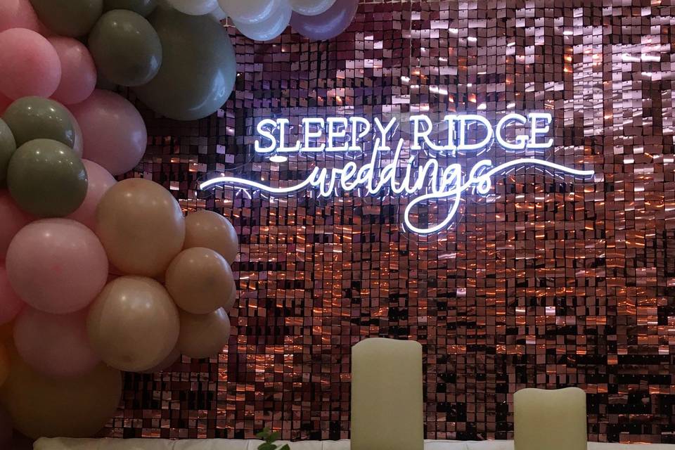 Sleepy Ridge Weddings Custom