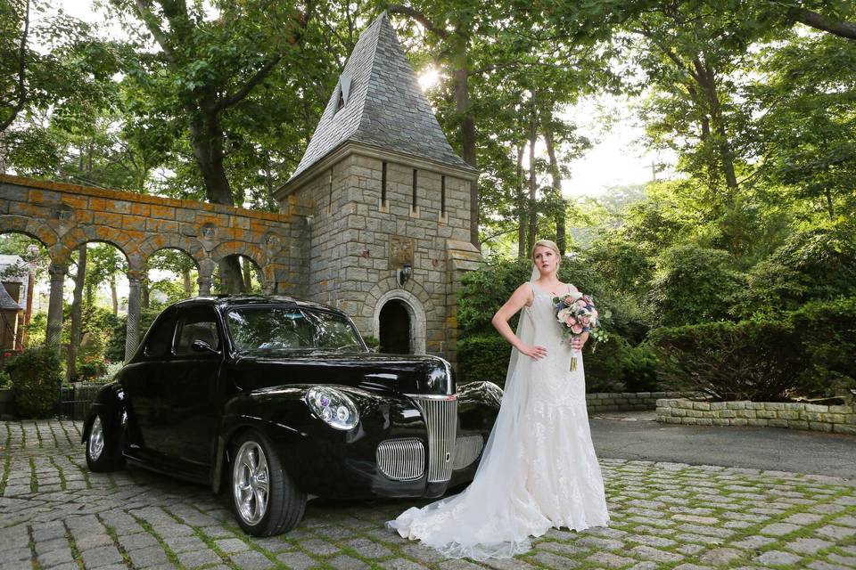 Dramatic Castle Wedding