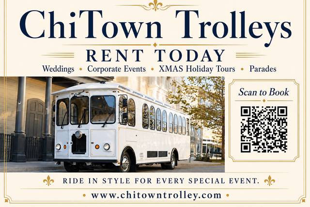 ChiTown Wedding Trolley