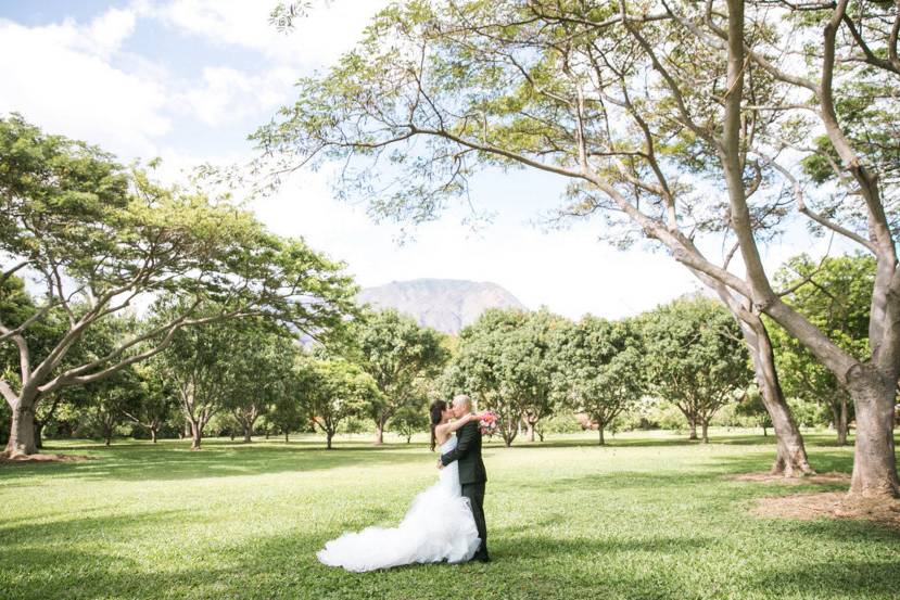 Couple kissing