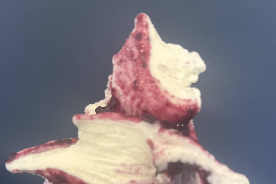 Blue mascarpone