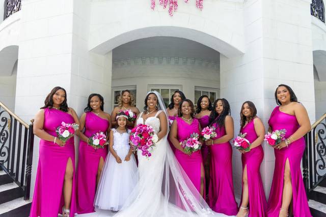 Beautiful Bride & Bridesmaids