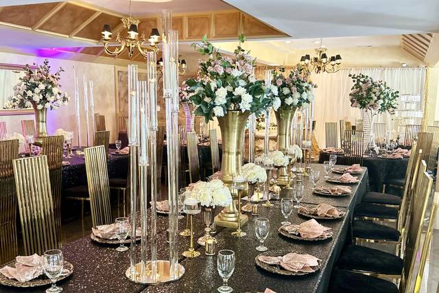 Reception Dinner Setup