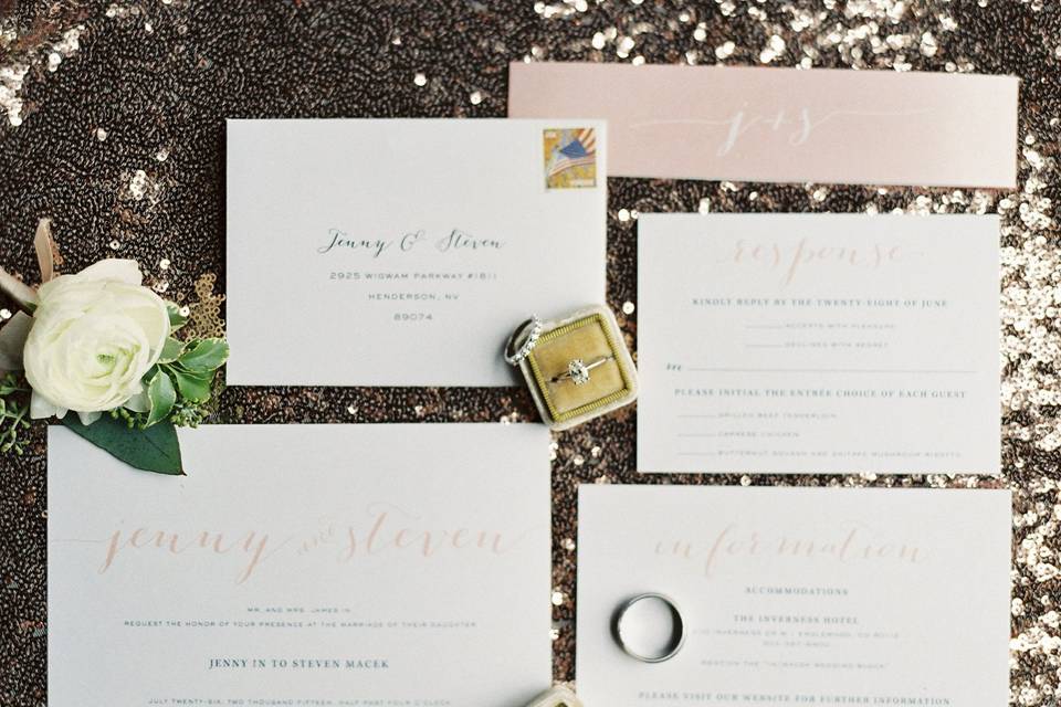 Wedding invitation