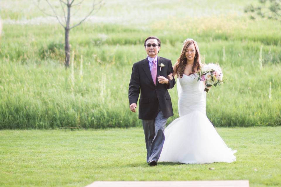 Wedding procession