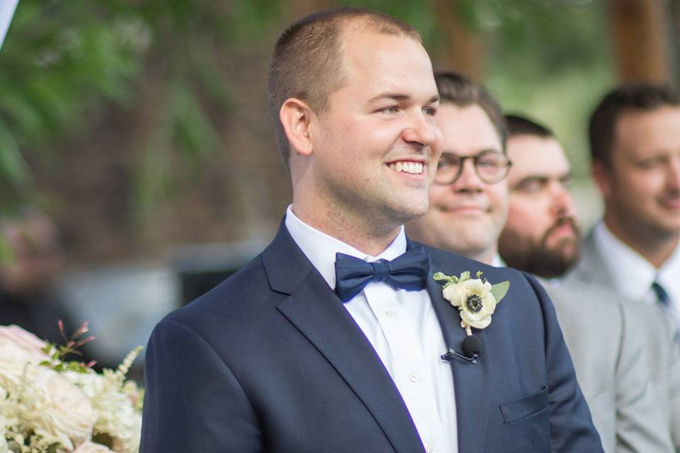 Groom portrait