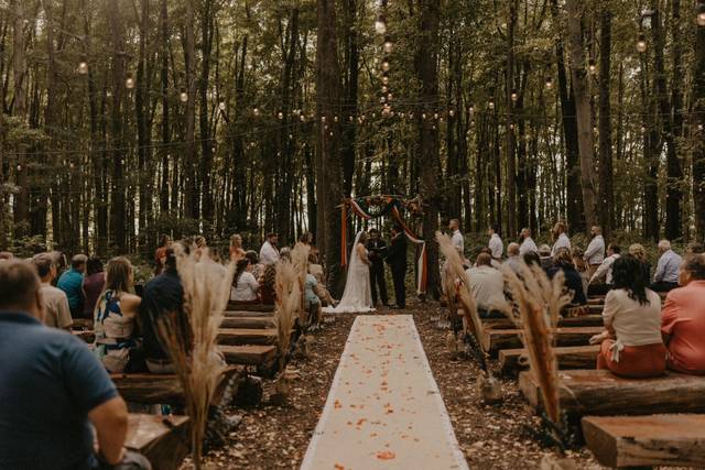 Ceremony in the forest