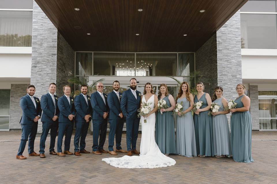 Front Entrance - Bridal Party