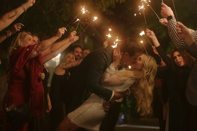 Sparkler Kiss - Tower House Films