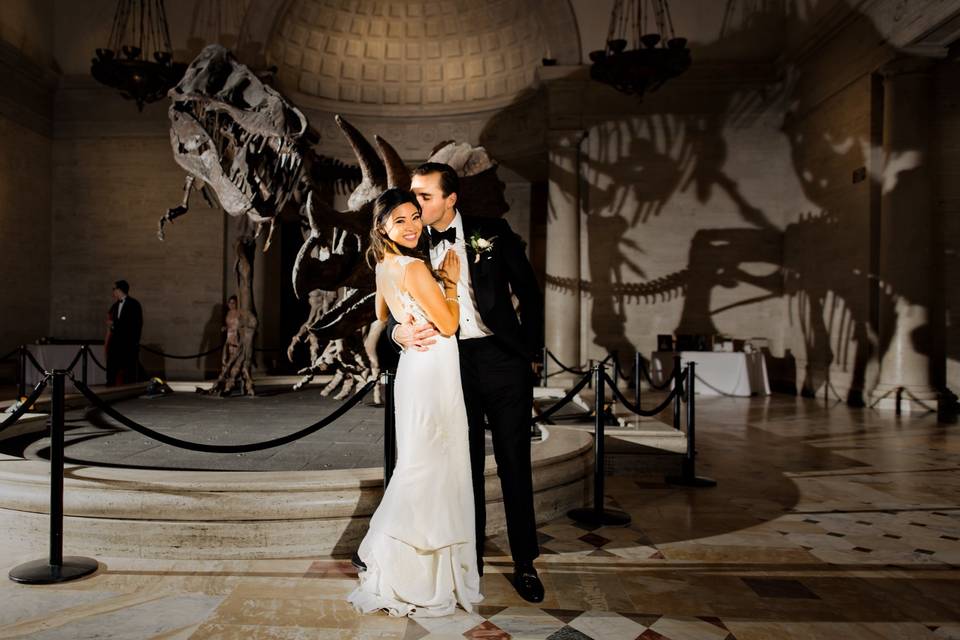 Natural History Museum Wedding