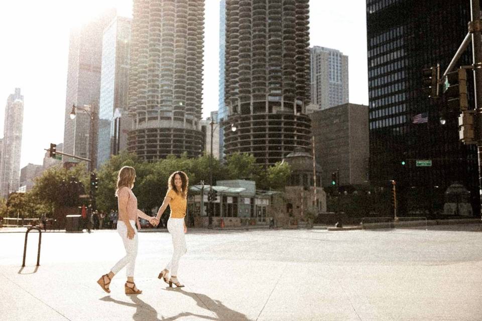 Dacia and Abby, Chicago