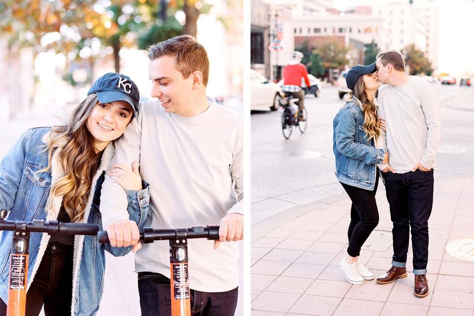 Wichita engagement session