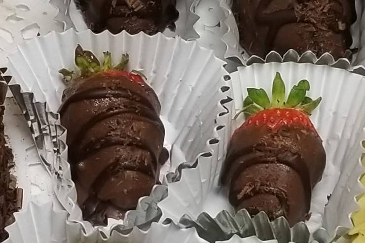 Chocolate covered strawberries