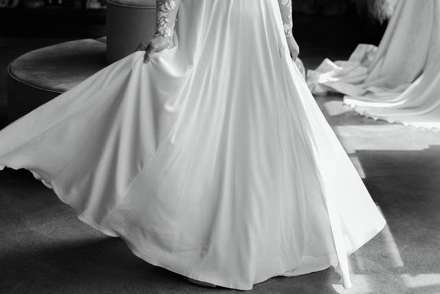 Happy bride