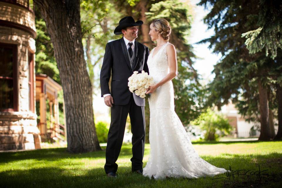 Wedding on the lawn