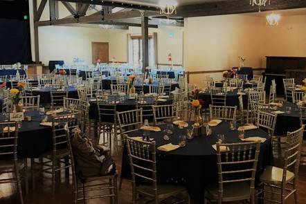 Blue and Gold theme