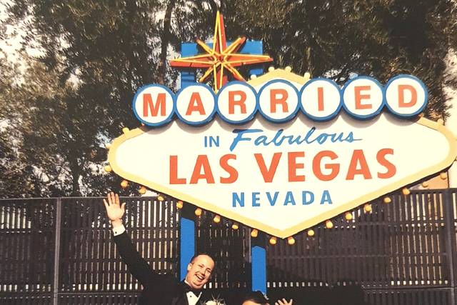 She said 'yes' in Vegas