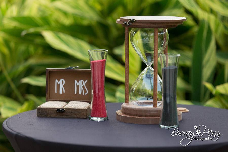 Hourglass Sand Ceremony