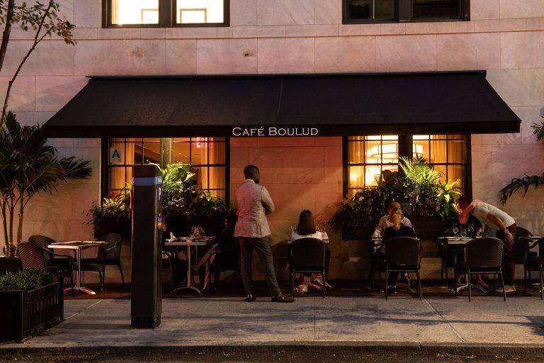 Cafe Boulud - outdoor dining