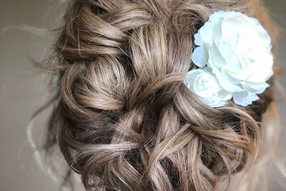 Full Updo with Extensions