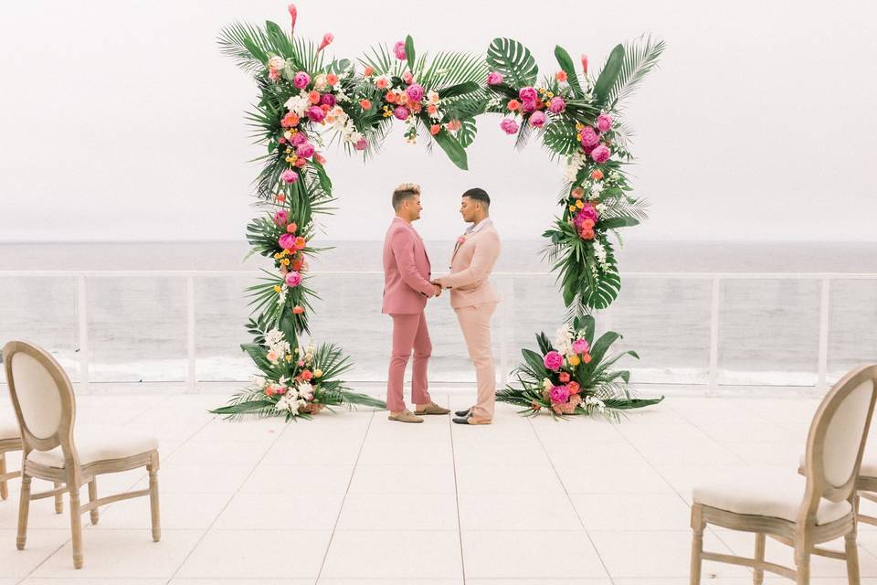 Tropical wedding