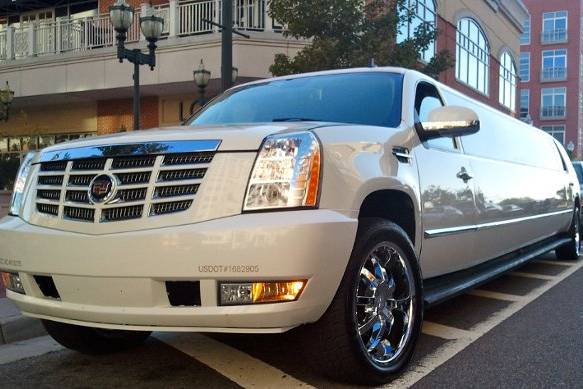 Brand New 18 -20 Passenger Cadillac Escalade Limousine.