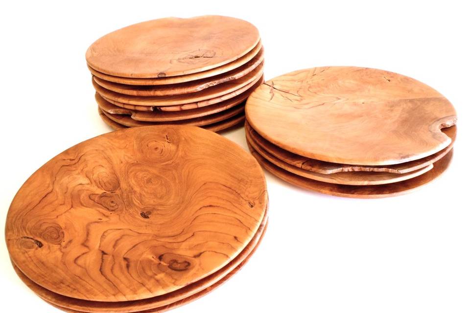 Teak Chargers