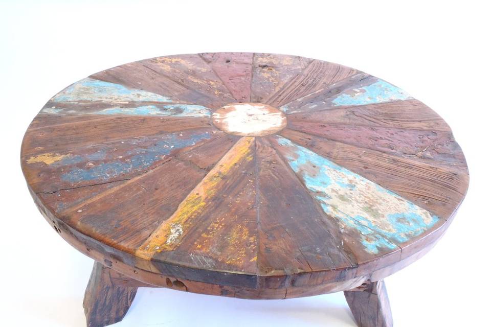 Patchwork Round Coffee Table