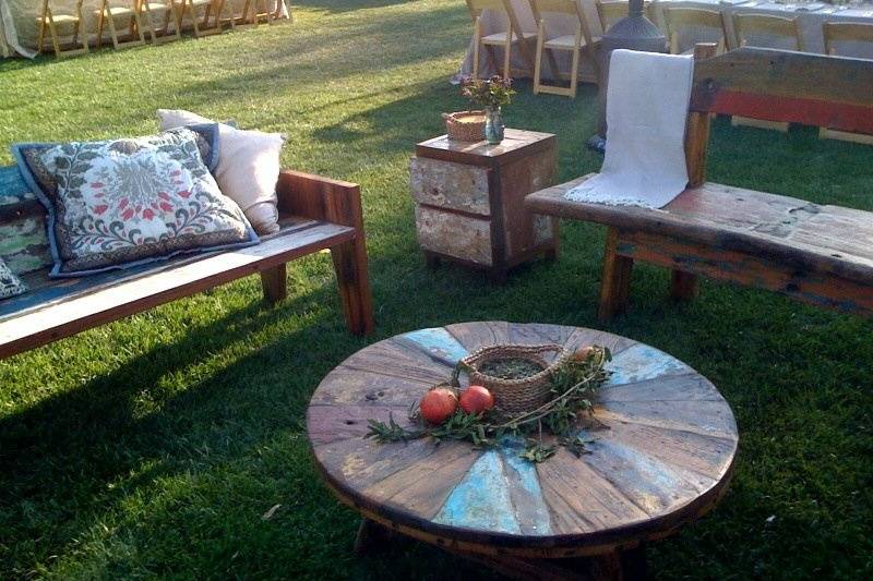 Reclaimed Teak Furnishings (Made from recycled Boats)