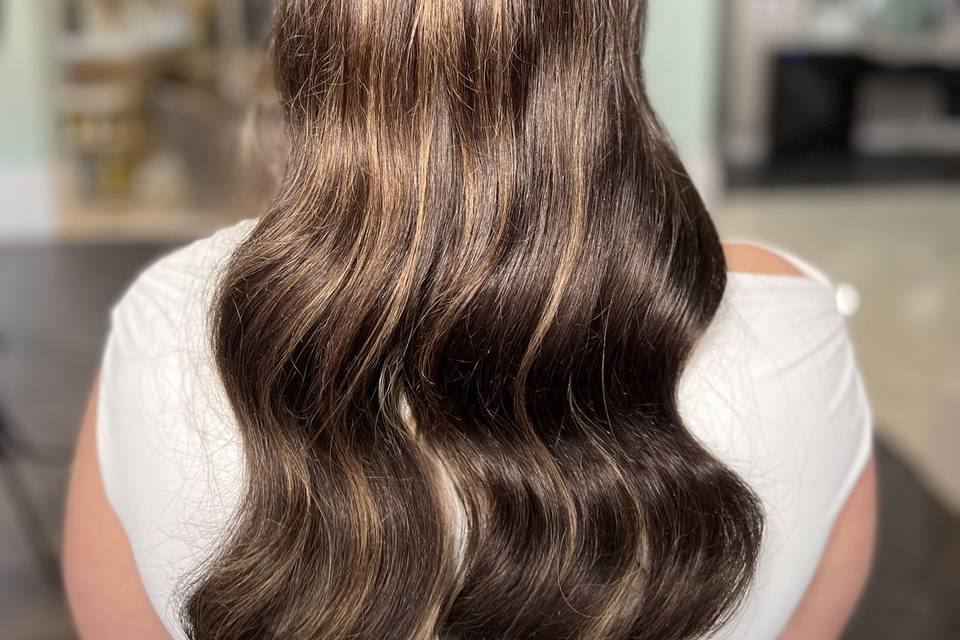 Sleek Half up, Half Down