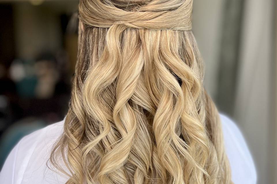 Half up, Half Down