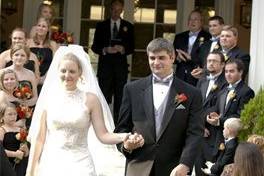 Newly wed couple