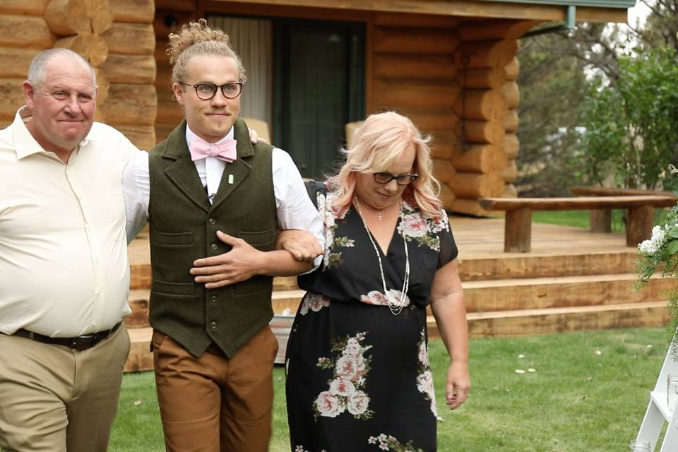 Groom & Parents