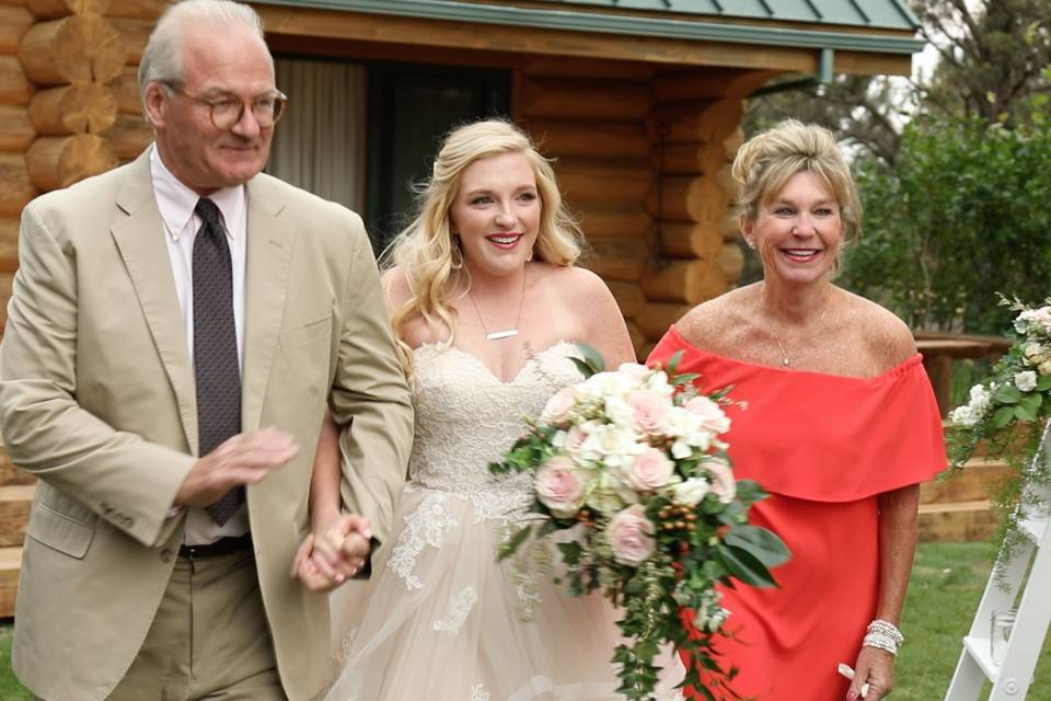 Bride & Parents