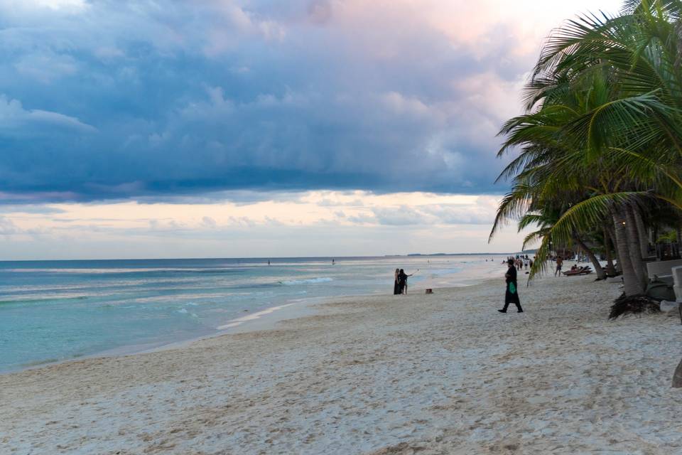 Amazing caribbean sea