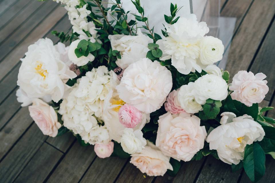 Peonies & Hydrangea