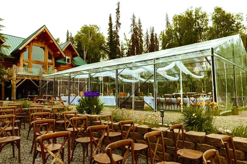 Ceremony & Reception Set Up