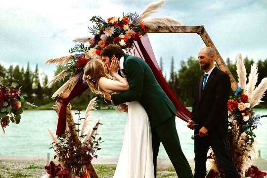 Lovely Couple at River Bank