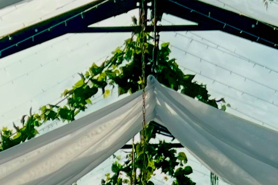 Chandeliers of newer 2024 tent