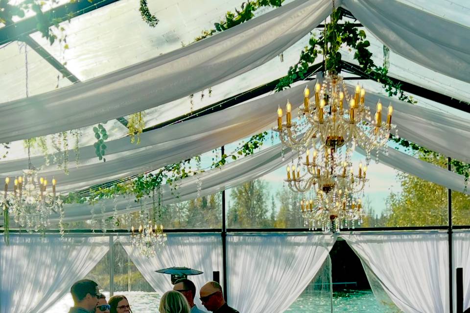 Beautiful Tent Ceiling Decor
