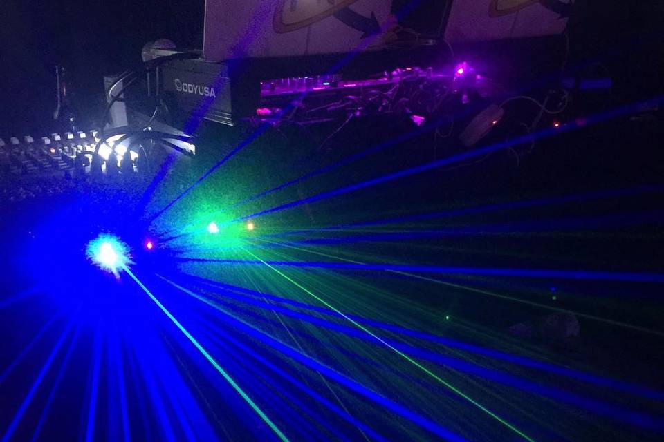 Laser light show