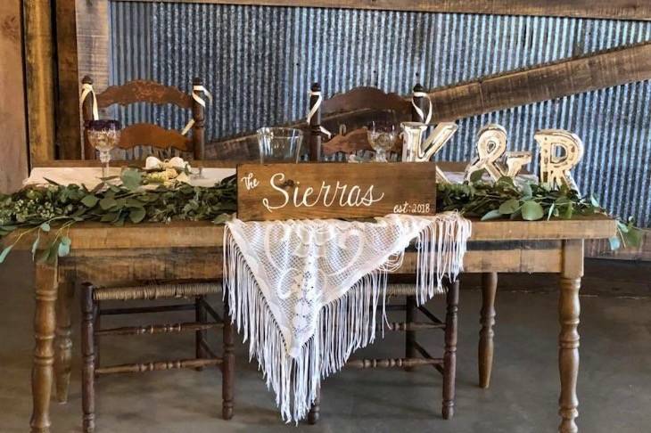 Wedding decor