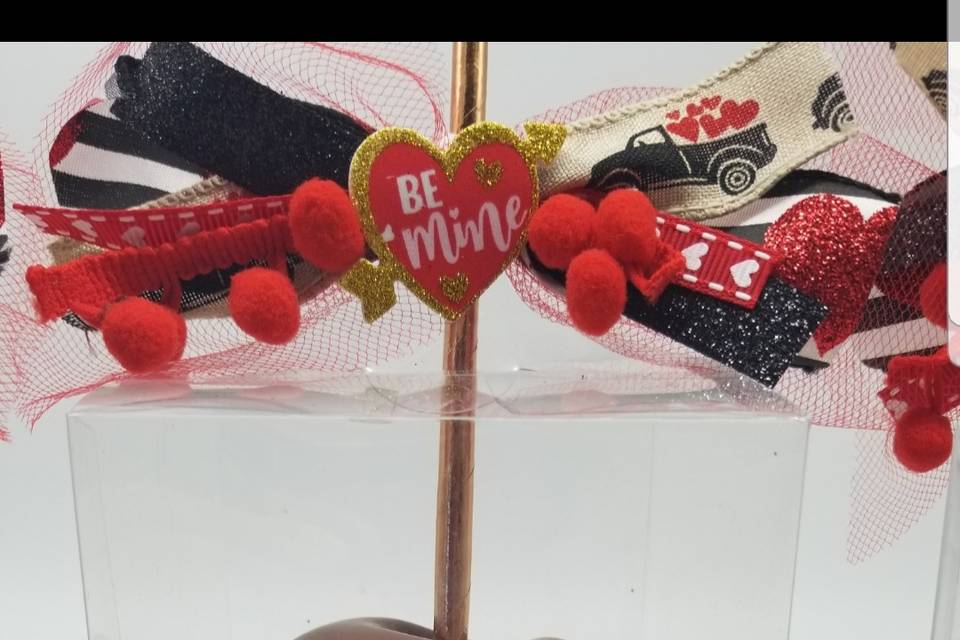 Custom choc apple