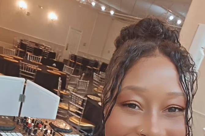 Black girl wedding dj
