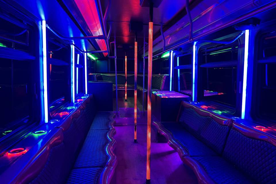 The 24K Gold Party Bus!