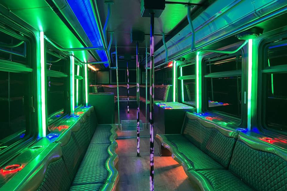 The 24K Gold Party Bus!