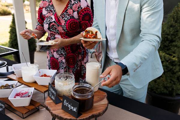 Taco bar toppings